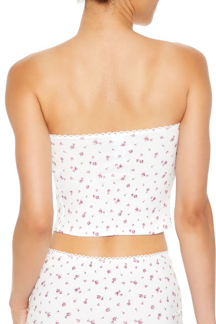 Seamless Floral Tube Top | Forever 21 Women