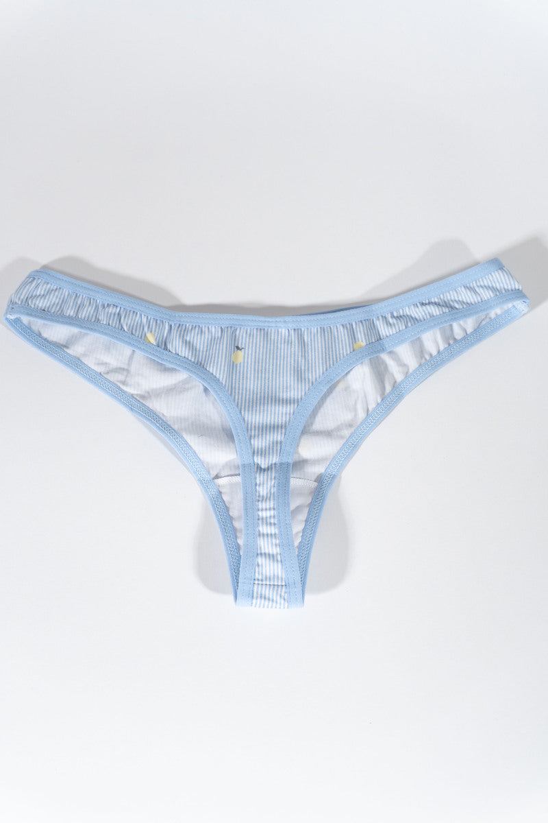 Ribbed Floral Thong | Forever 21 Women