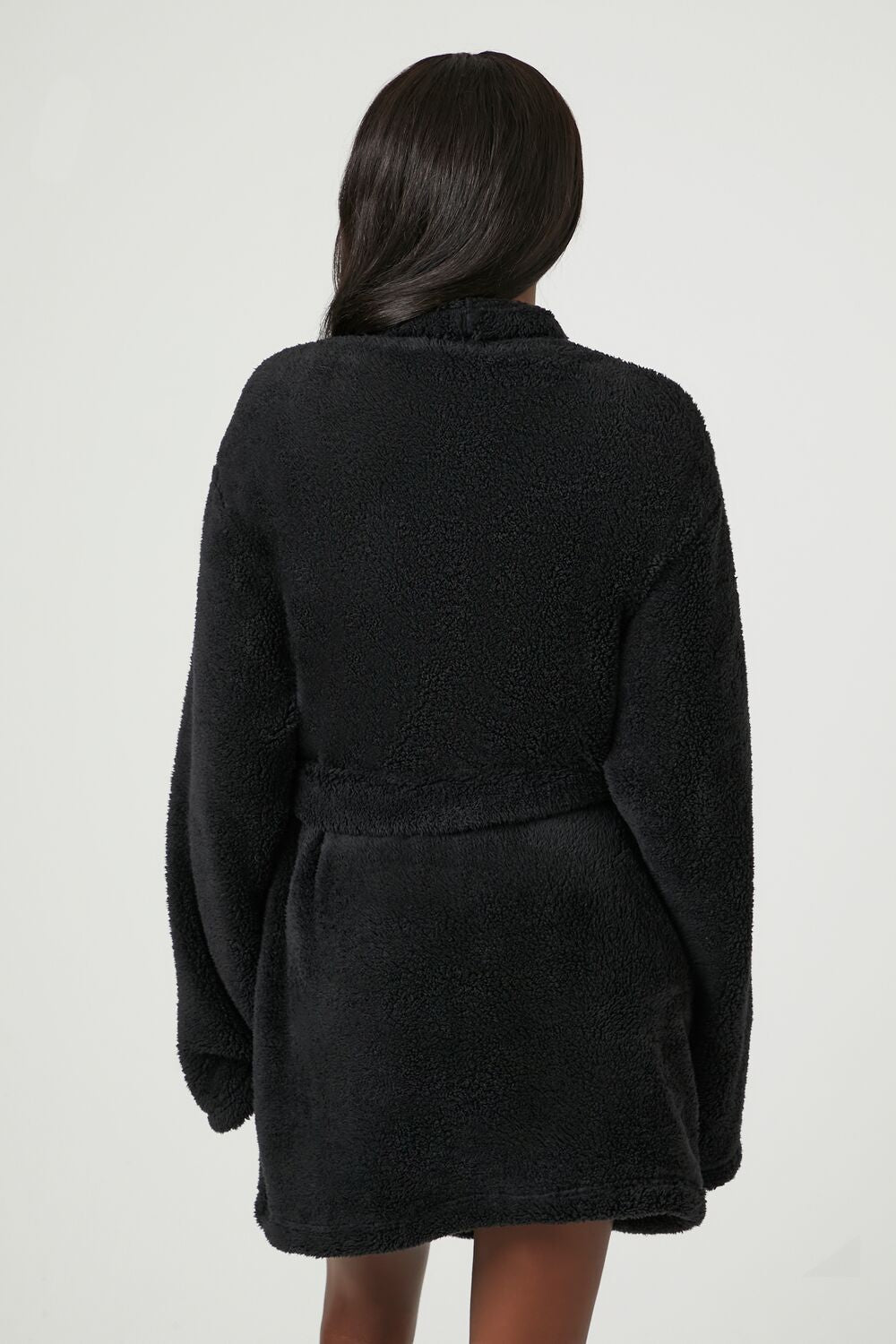 Plush Tie-Waist Robe | Forever 21 Women