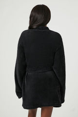 Plush Tie-Waist Robe | Forever 21 Women