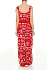 Fair Isle Sweater-Knit Jumpsuit | Forever 21 Women