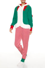 Hooded Elf Pajama Jumpsuit | Forever 21 Women