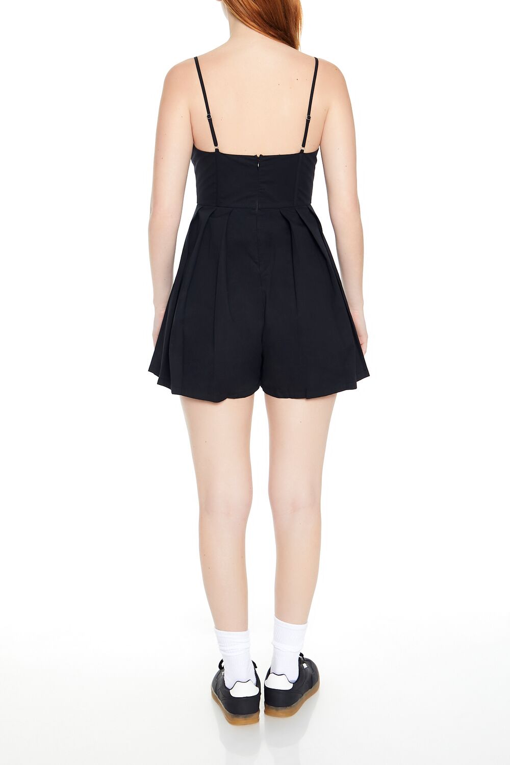 Pleated Bustier Cami Romper | Forever 21 Women