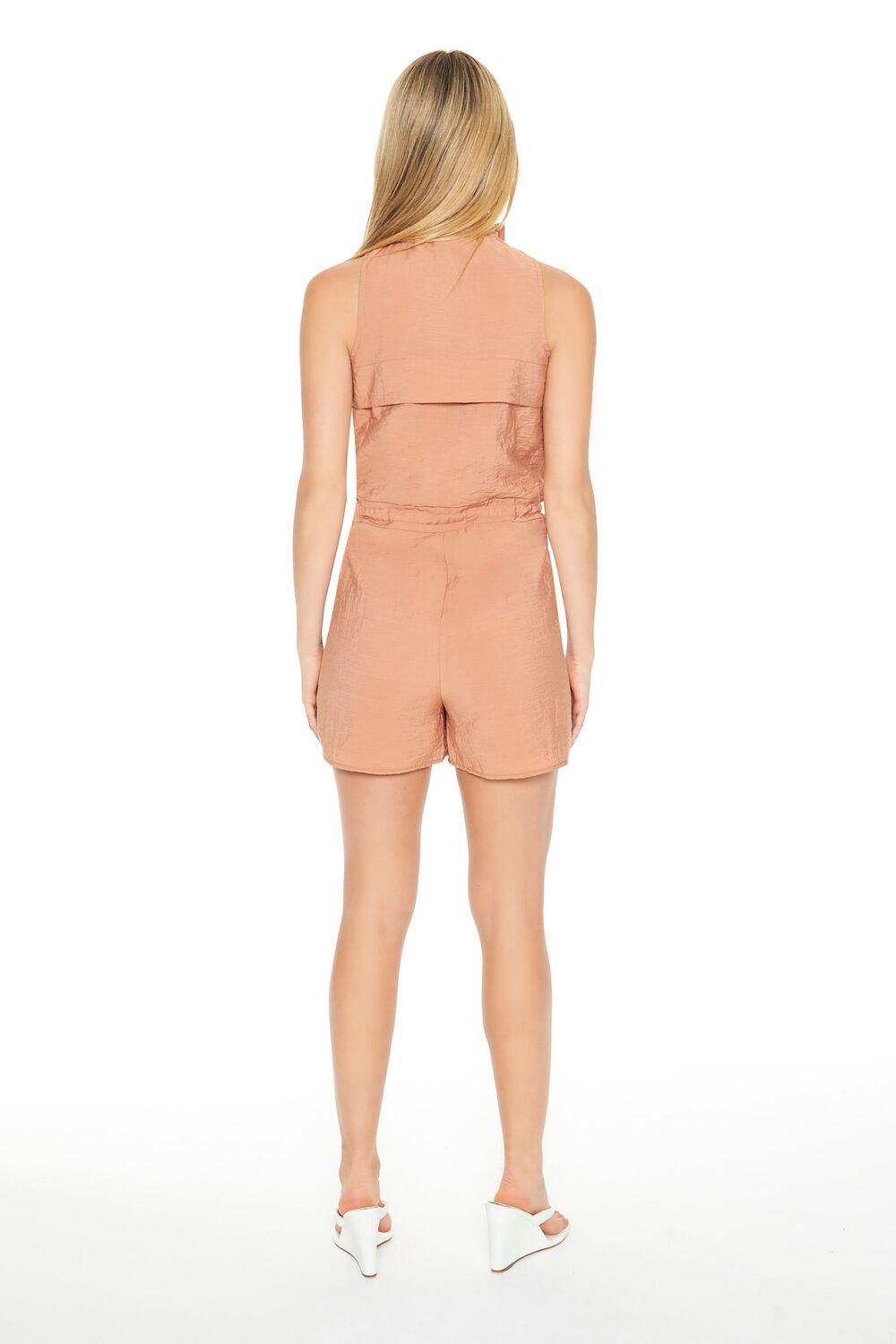 Sleeveless Drawstring Romper | Forever 21 Women
