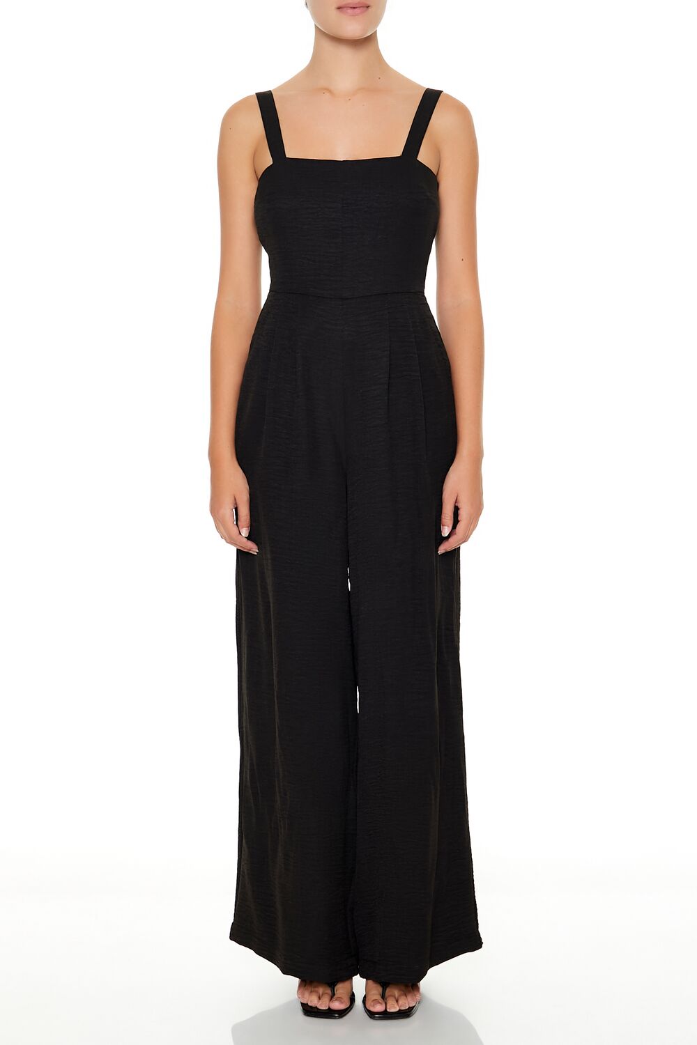 Cutout Wide-Leg Jumpsuit | Forever 21 Women