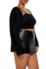 Plus Size Cardigan Shrug Sweater & Cami Set | Forever 21 Women