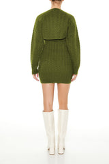 Cable Knit Sweater Dress & Shrug Set | Forever 21 Women