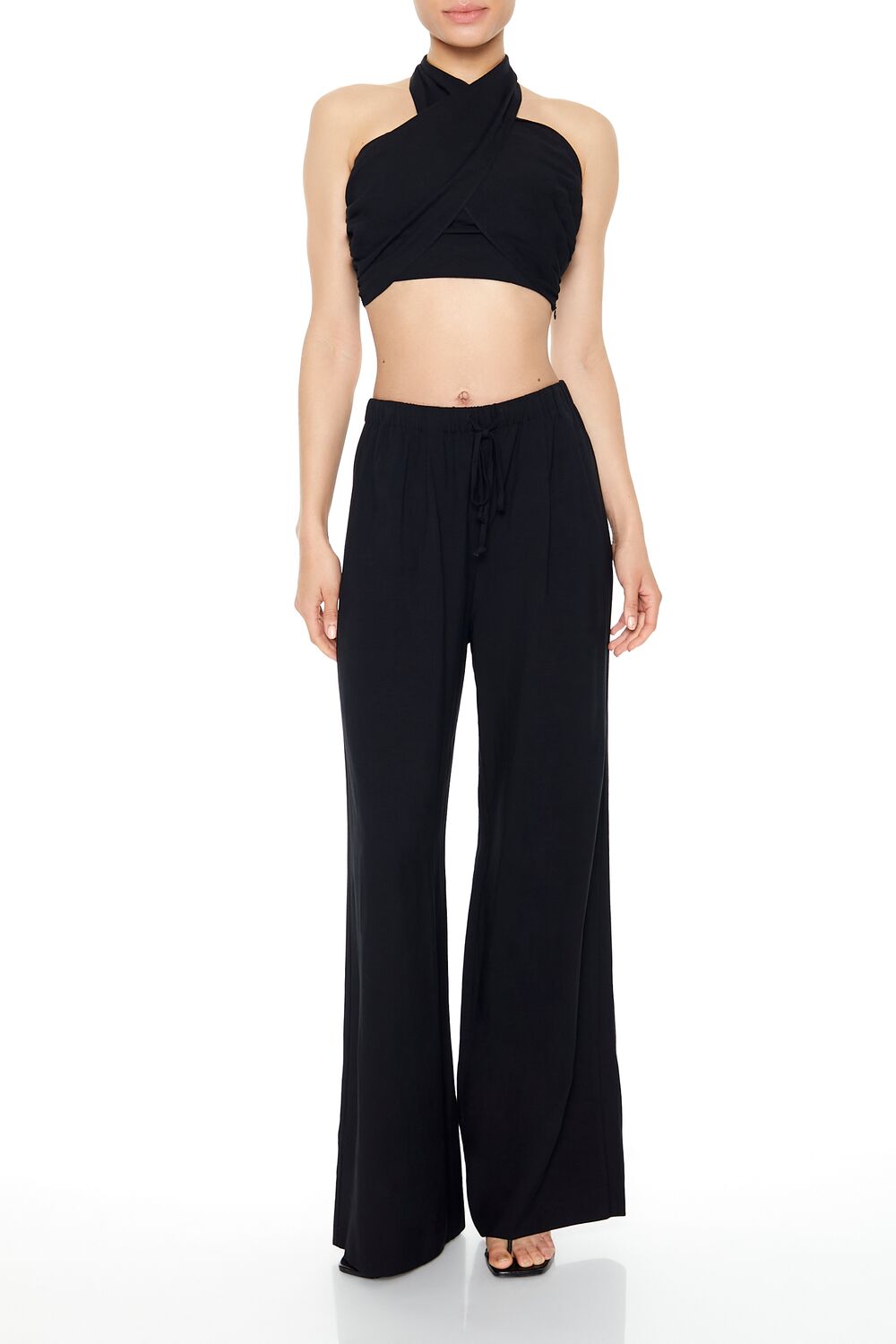 Crisscross Halter Top & Pants Set | Forever 21 Women