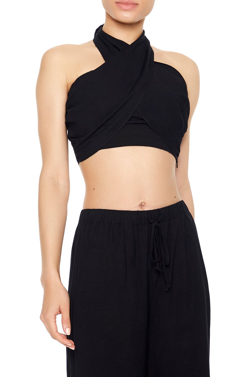 Crisscross Halter Top & Pants Set | Forever 21 Women