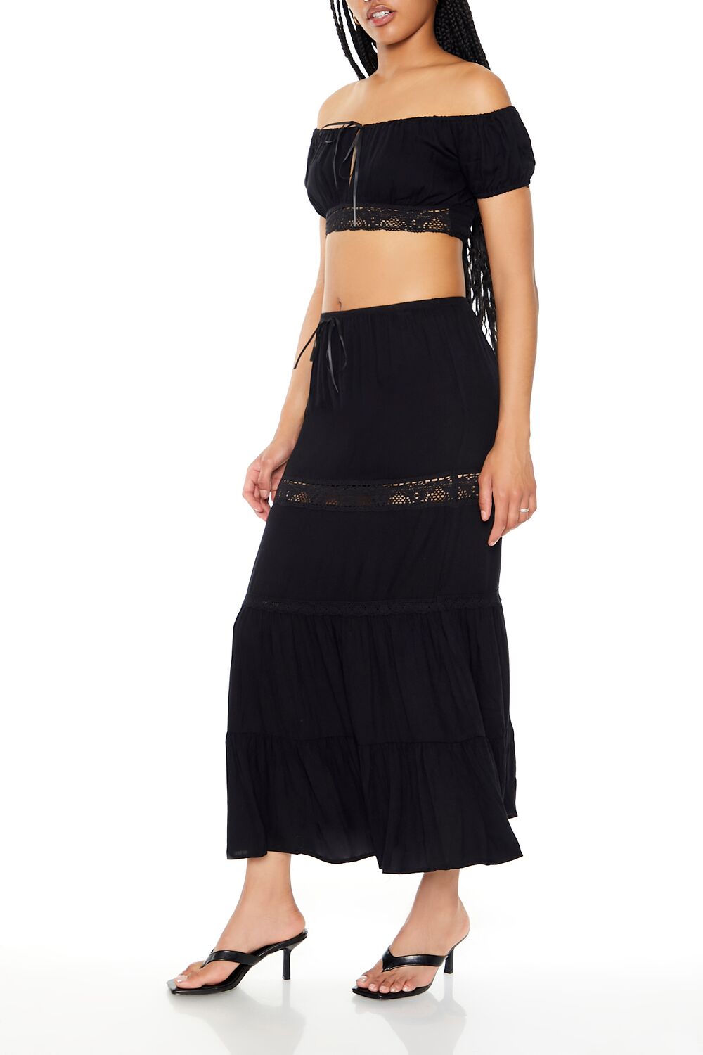 Off-the-Shoulder Top & Skirt Set | Forever 21 Women