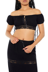 Off-the-Shoulder Top & Skirt Set | Forever 21 Women