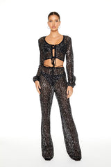 Sequin Crop Top & Pants Set | Forever 21 Women