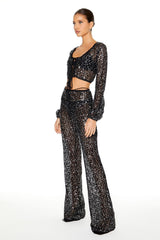Sequin Crop Top & Pants Set | Forever 21 Women
