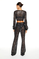 Sequin Crop Top & Pants Set | Forever 21 Women