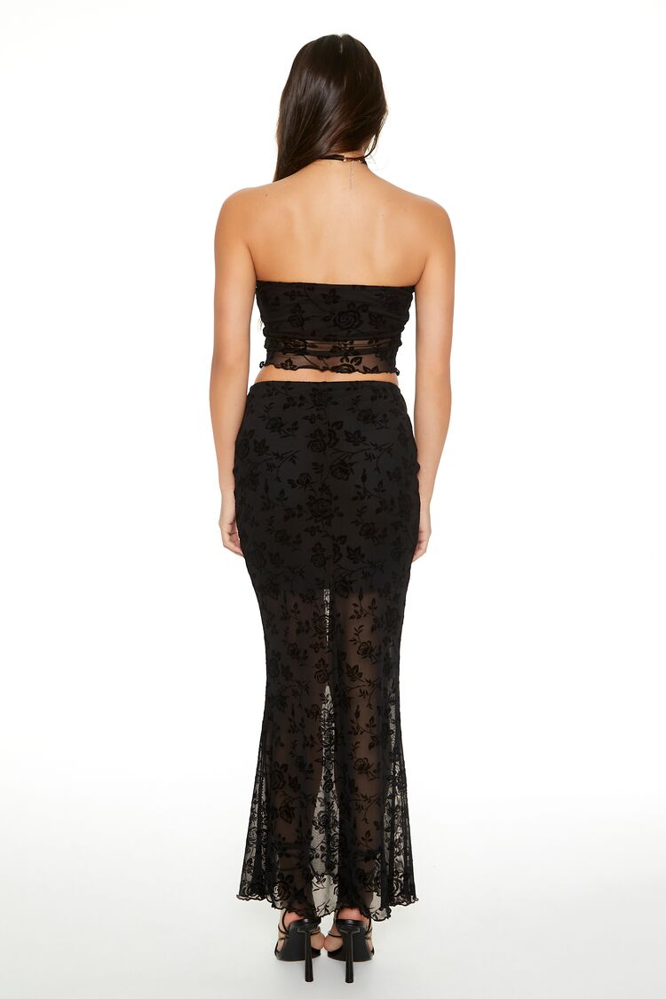Floral Lace Tube Top & Skirt Set | Forever 21 Women