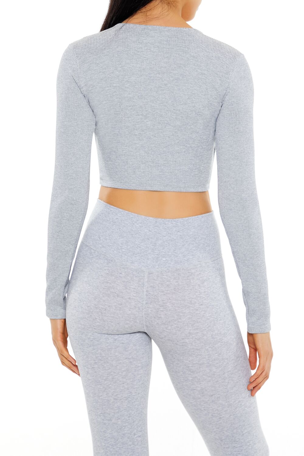 Active Seamless Surplice Crop Top | Forever 21 Women
