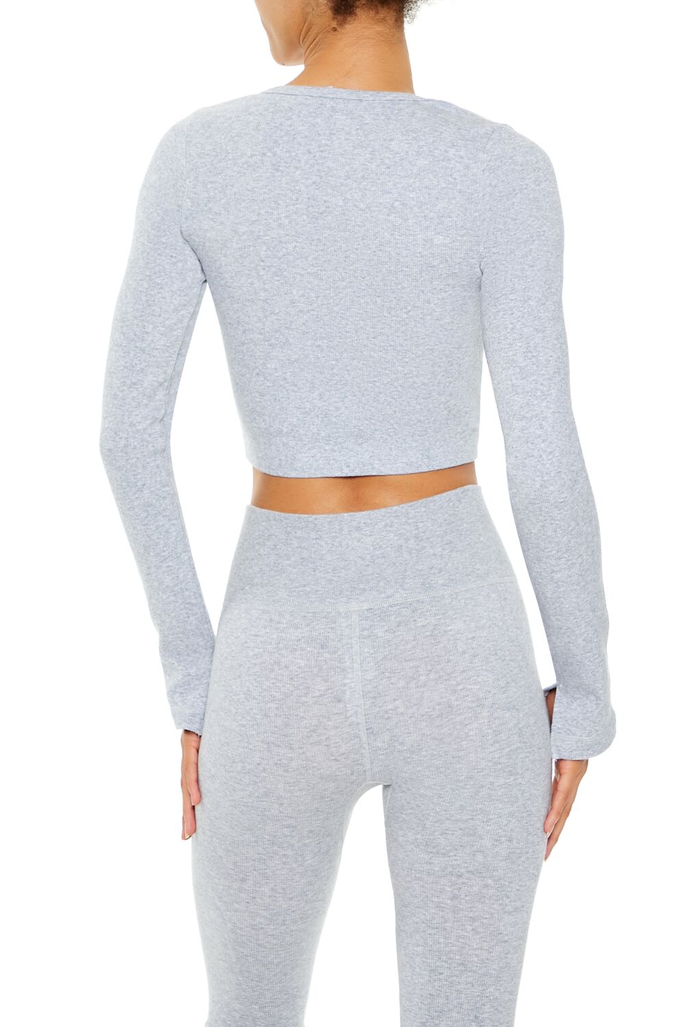 Active Seamless V-Neck Crop Top | Forever 21 Women