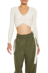 Active Ruched Crop Top | Forever 21 Women