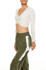Active Ruched Crop Top | Forever 21 Women