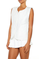 Active Quilted Zip-Up Vest | Forever 21 Women