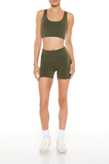 Active Seamless Glitter Sports Bra | Forever 21 Women
