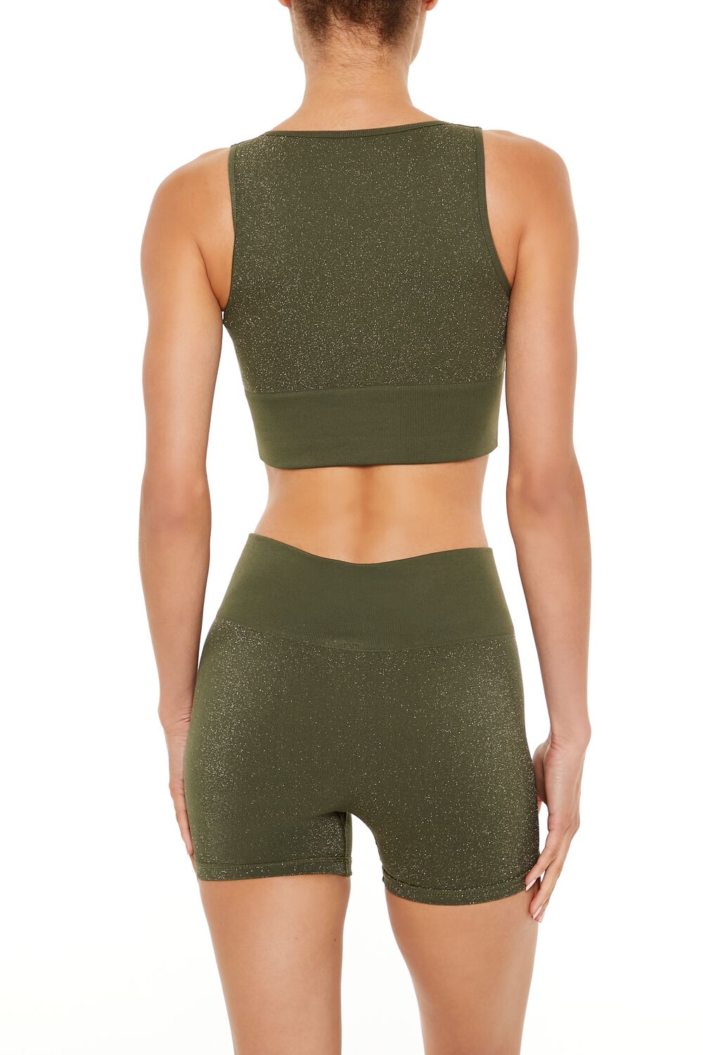 Active Seamless Glitter Sports Bra | Forever 21 Women