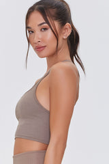 Seamless Caged-Back Sports Bra | Forever 21 Women
