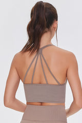 Seamless Caged-Back Sports Bra | Forever 21 Women