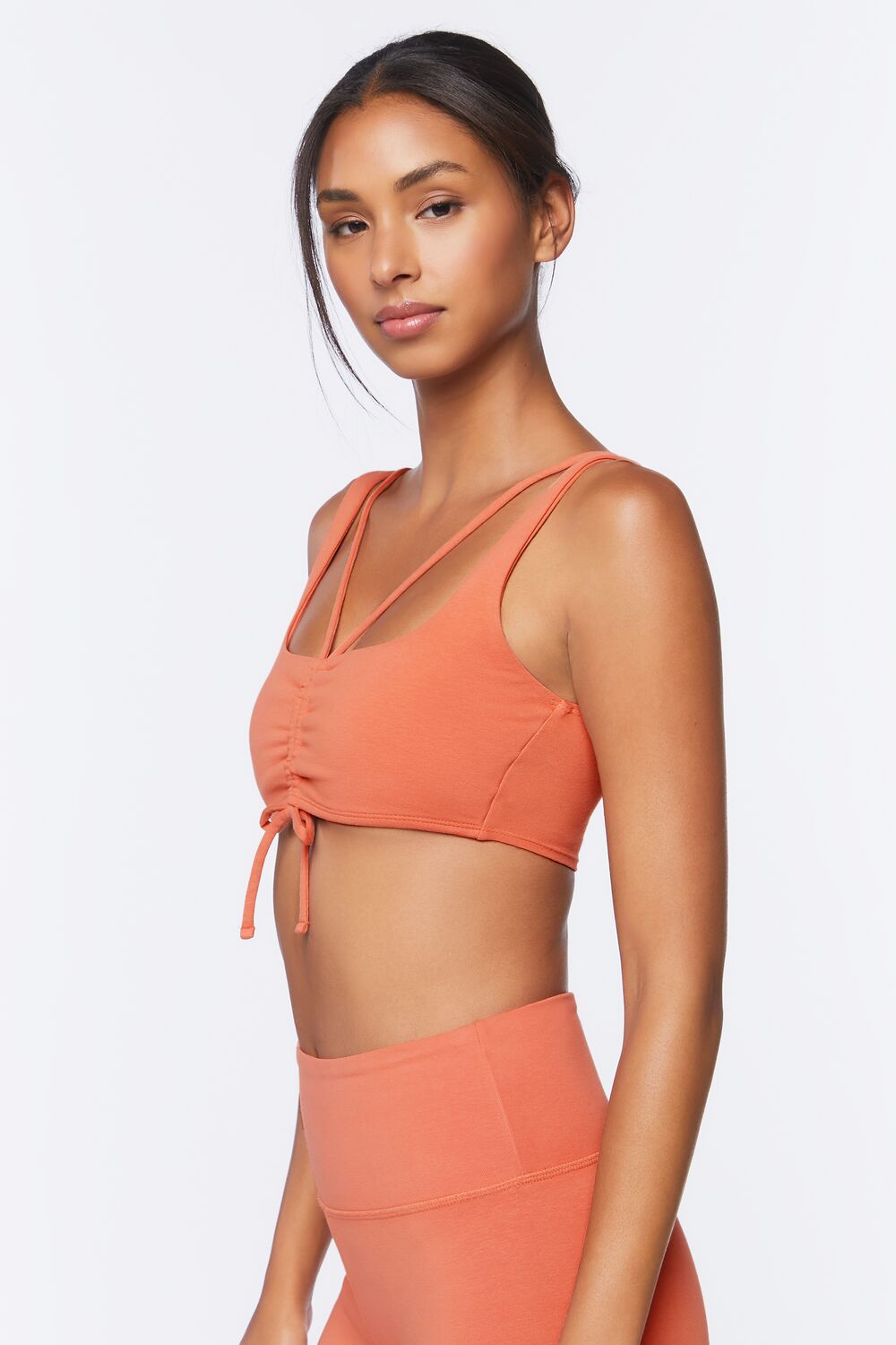 Drawstring Sports Bra | Forever 21 Women