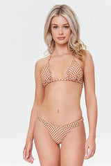 Plaid Low-Rise Bikini Bottoms | Forever 21 Women