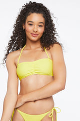 Ruched Bandeau Bikini Top | Forever 21 Women