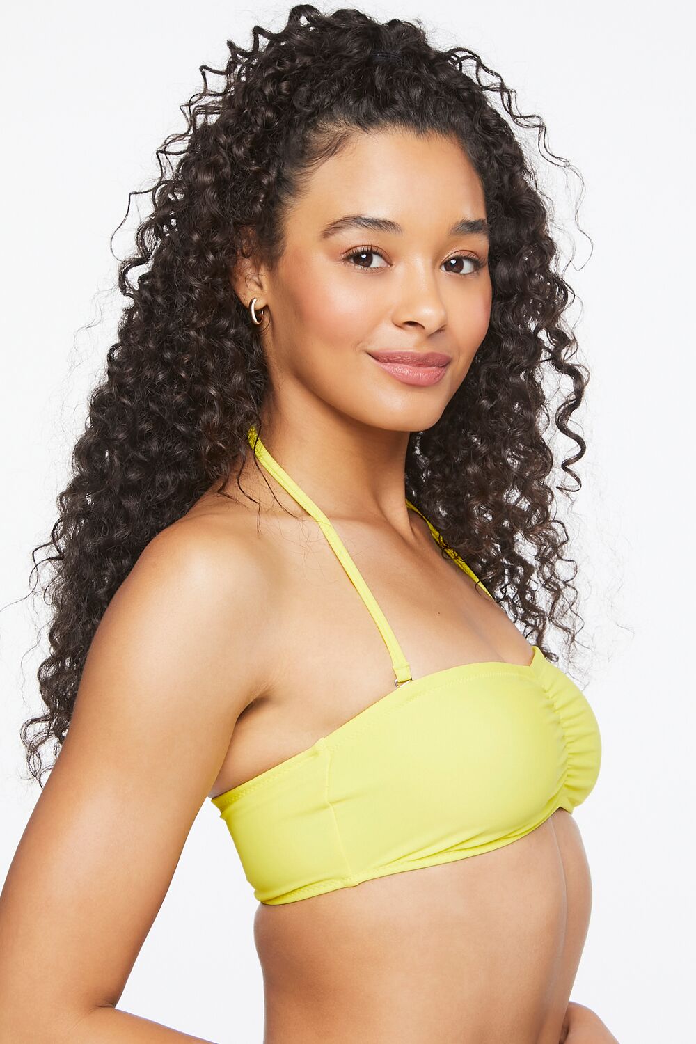 Ruched Bandeau Bikini Top | Forever 21 Women