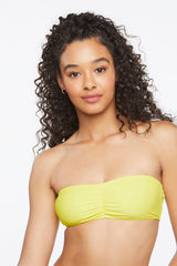 Ruched Bandeau Bikini Top | Forever 21 Women
