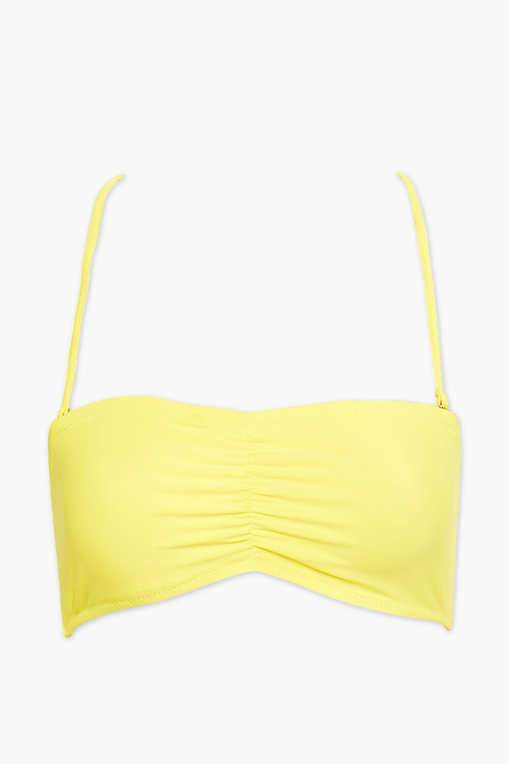 Ruched Bandeau Bikini Top | Forever 21 Women