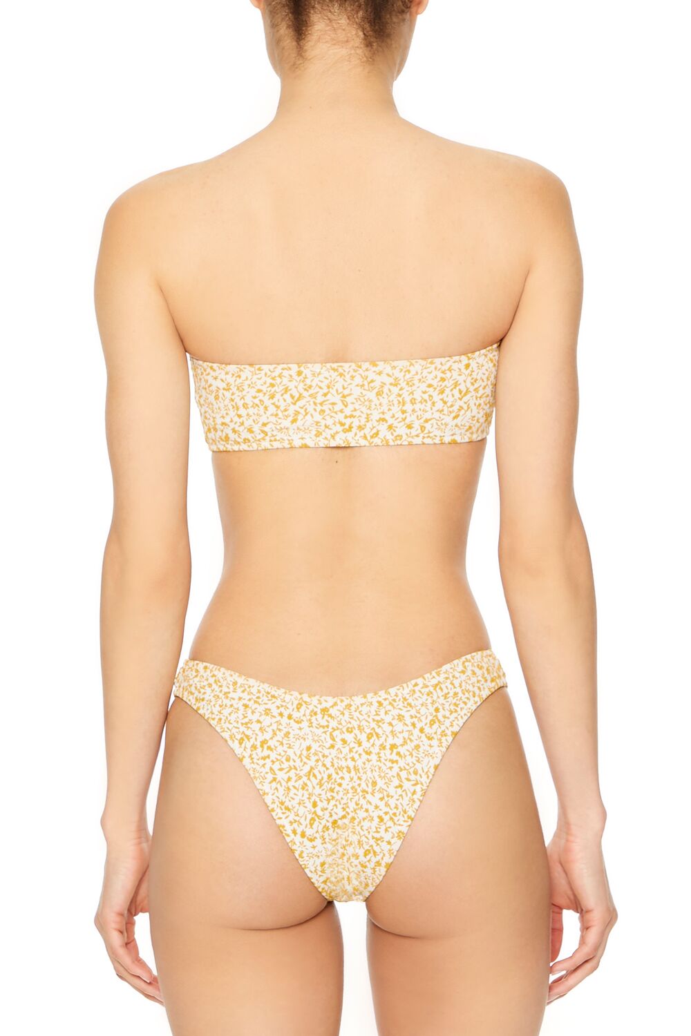 Jacquard Floral High-Leg Bikini Bottoms | Forever 21 Women