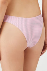 Shimmer Cheeky Striped Bikini Bottoms | Forever 21 Women