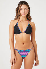 Chevron Brazilian Bikini Bottoms | Forever 21 Women