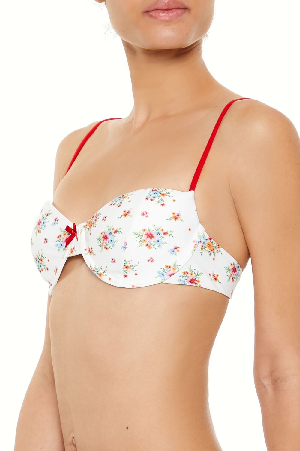 Romantic Floral Underwire Bikini Top | Forever 21 Women