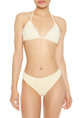 Ditsy Floral Cheeky Bikini Bottoms | Forever 21 Women