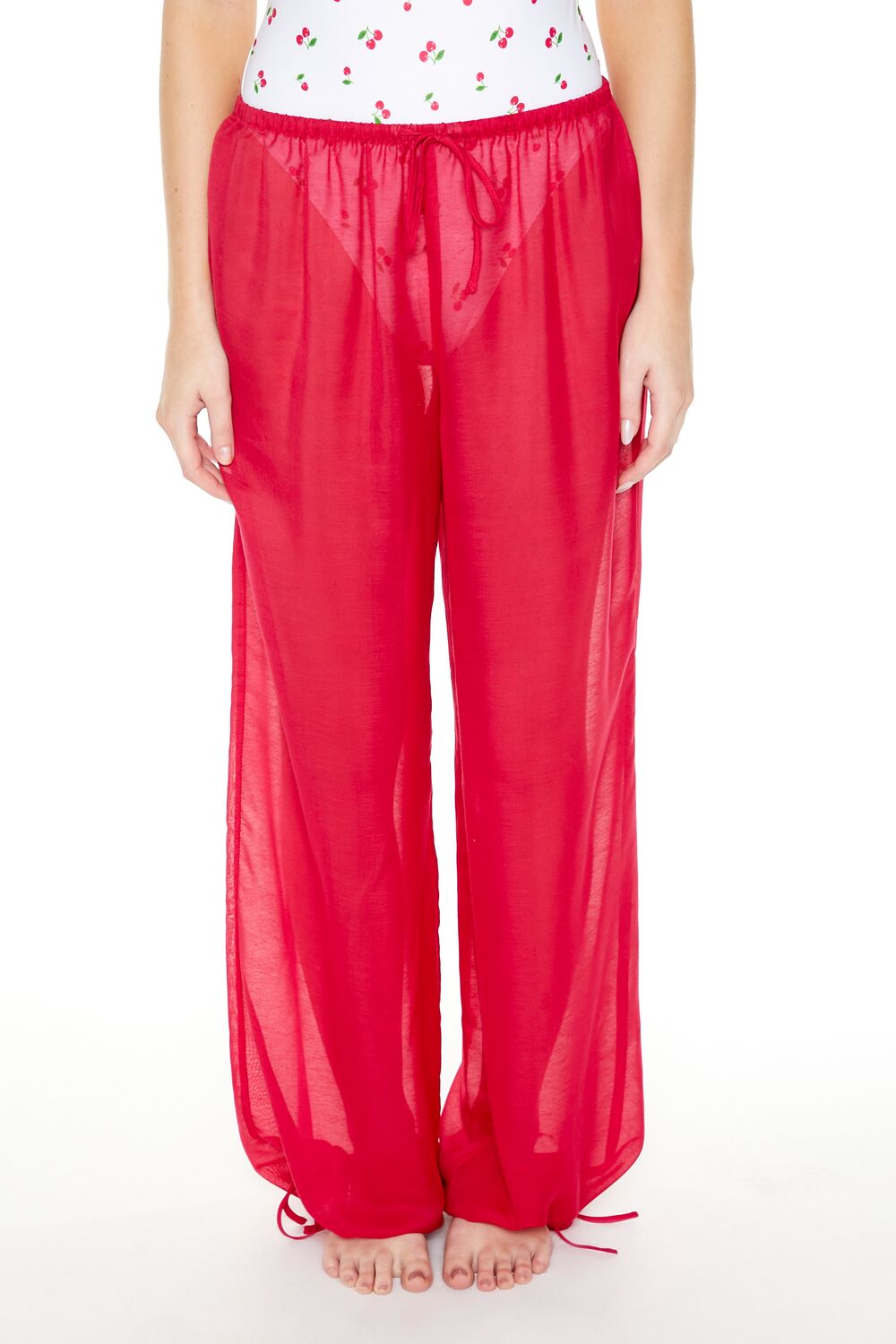 Sheer Swim Cover-Up Pants | Forever 21 Women