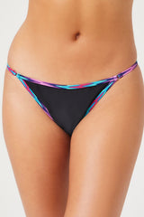 Chevron-Trim Bikini Bottoms | Forever 21 Women