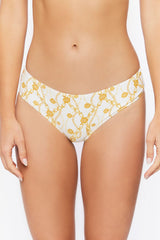 Chain Print Cheeky Bikini Bottoms | Forever 21 Women