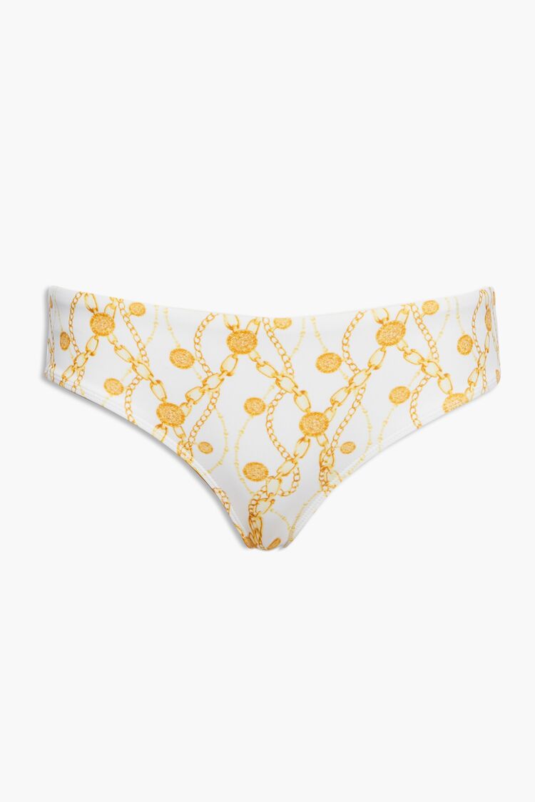 Chain Print Cheeky Bikini Bottoms | Forever 21 Women