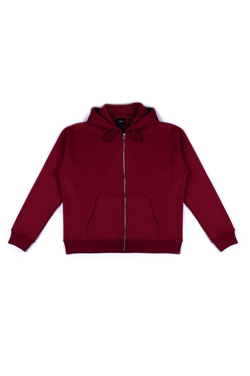 Fleece Zip-Up Hoodie | Forever 21 Men