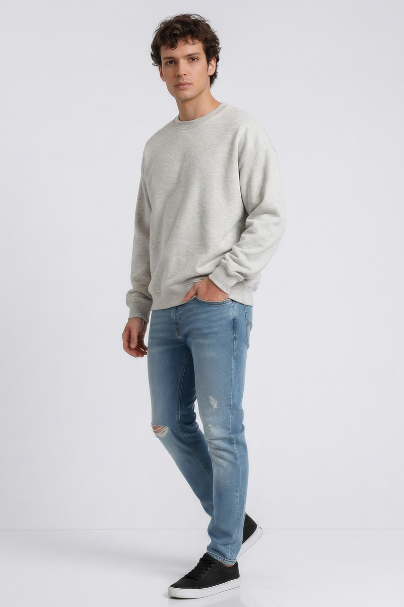 Fleece Crew Neck Pullover | Forever 21 Men