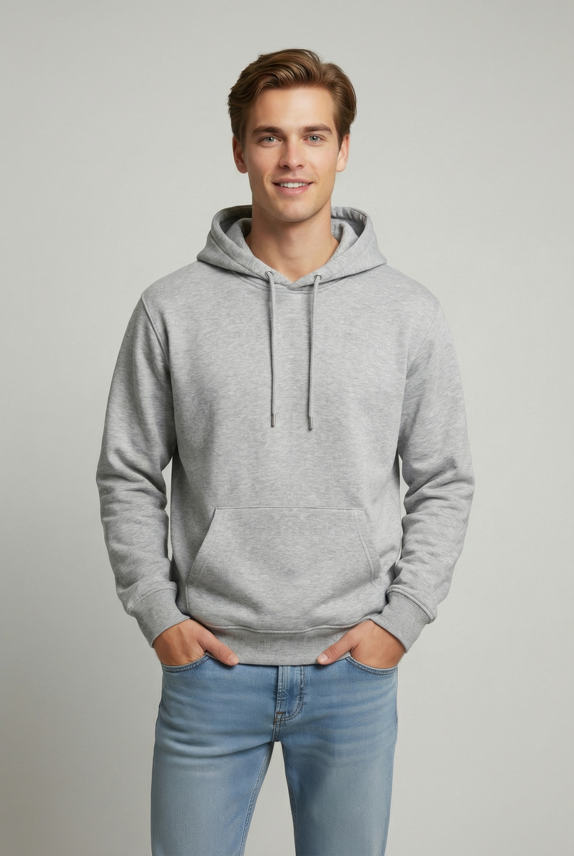 Drawstring Fleece Hoodie | Forever 21 Men