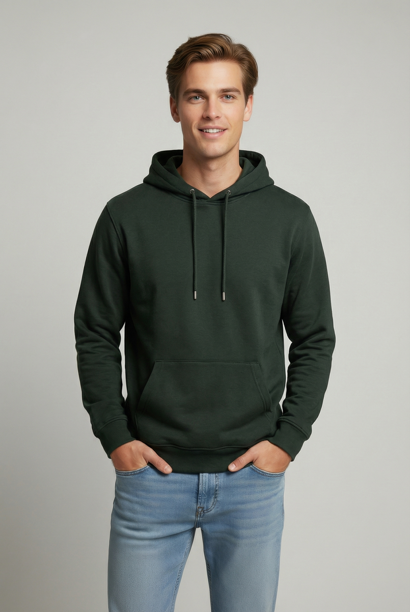 Drawstring Fleece Hoodie | Forever 21 Men