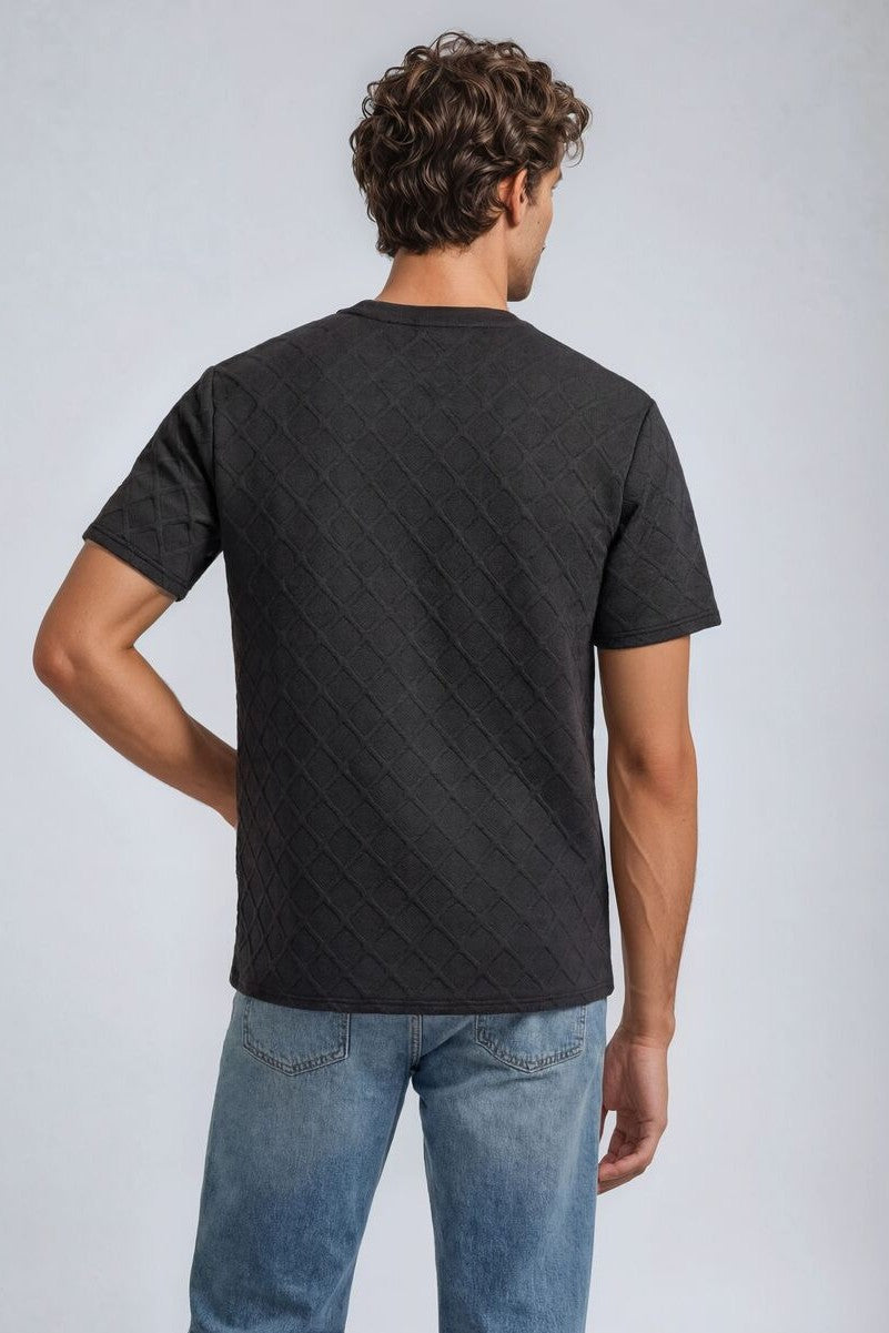 F21 Men Quilted Texture Tee | Forever 21 Men