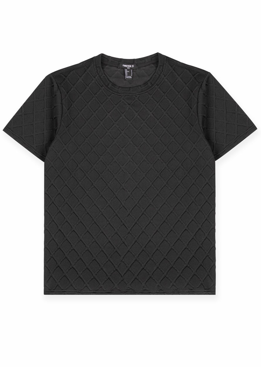 F21 Men Quilted Texture Tee | Forever 21 Men