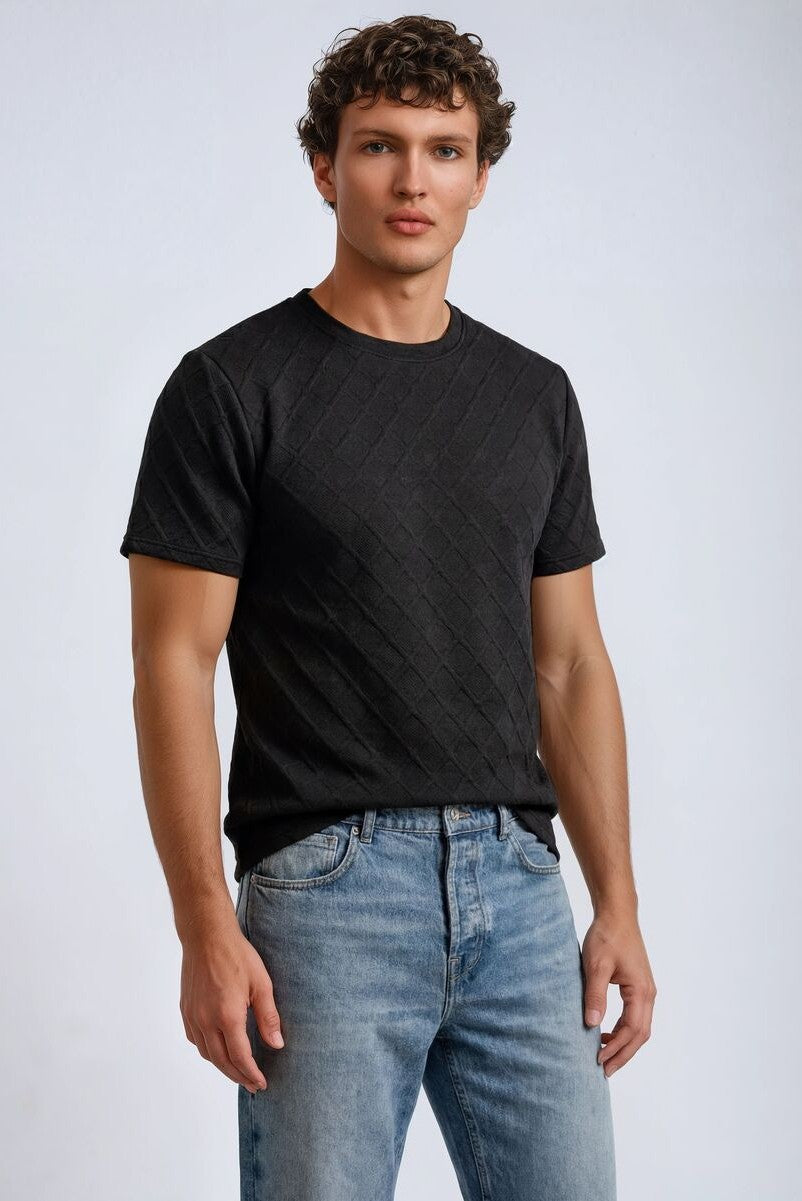 F21 Men Quilted Texture Tee | Forever 21 Men